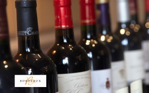 Bordeaux wine selection